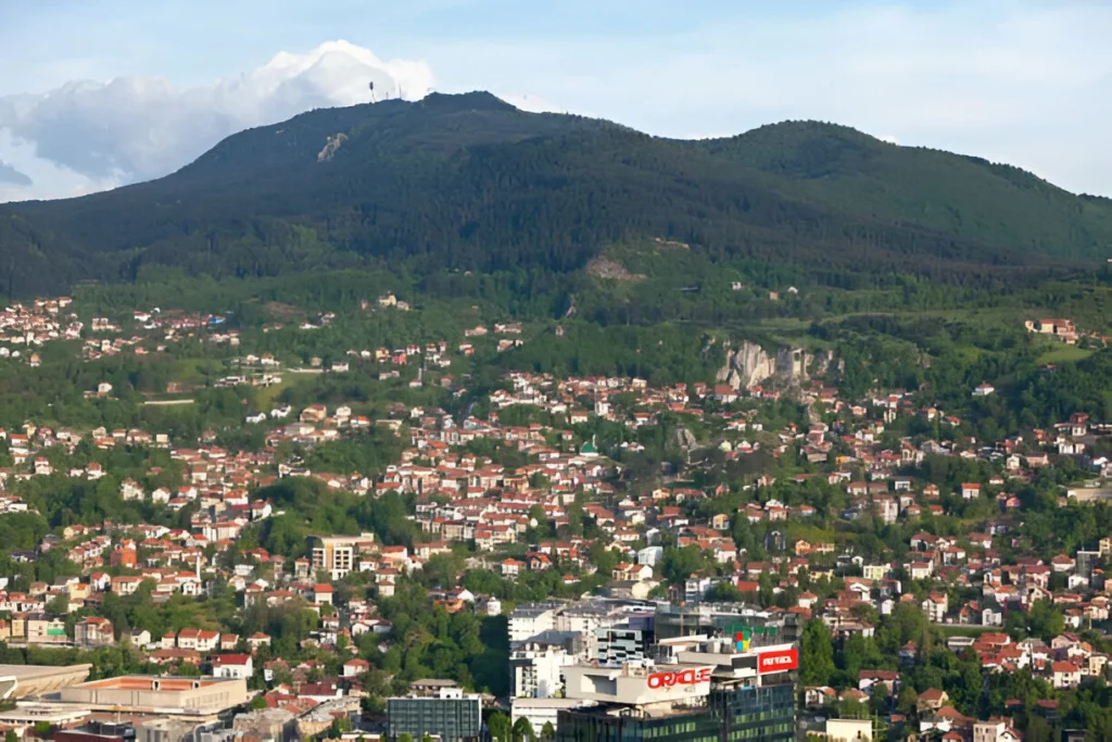 Bosnien Wandern für Anfängerauf Trebević