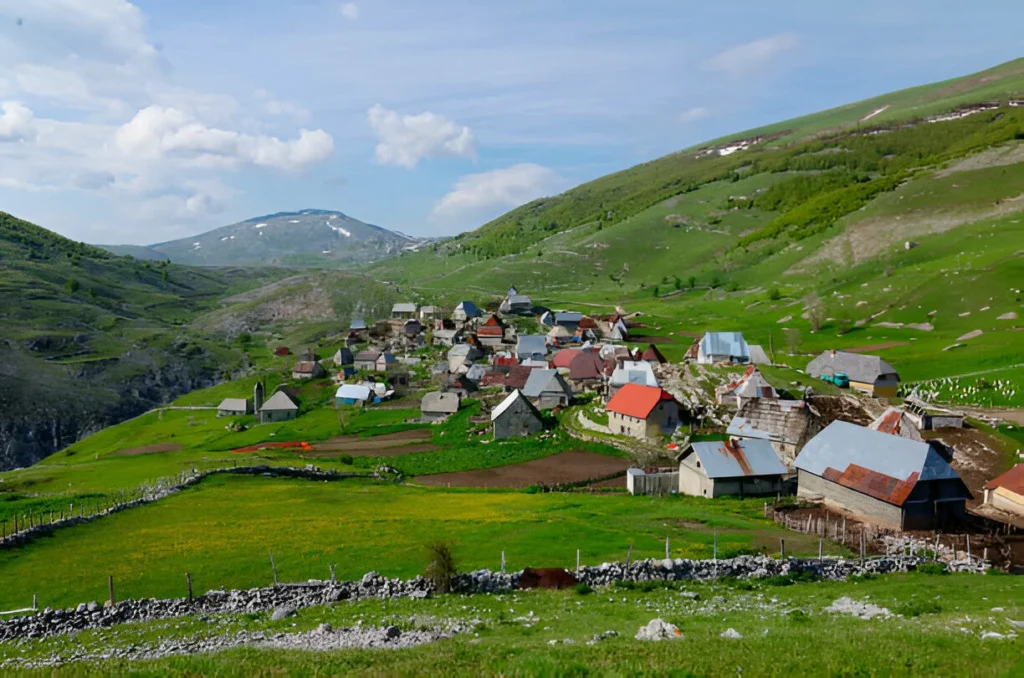 Bosnien Wandern für Anfänger in der Nähe von Lukomir